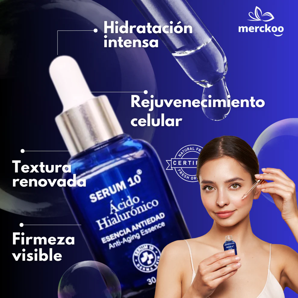 miniatura de COMBO  SERUM 10 SALICILICO + HIALURONICO + protector solar de regalo