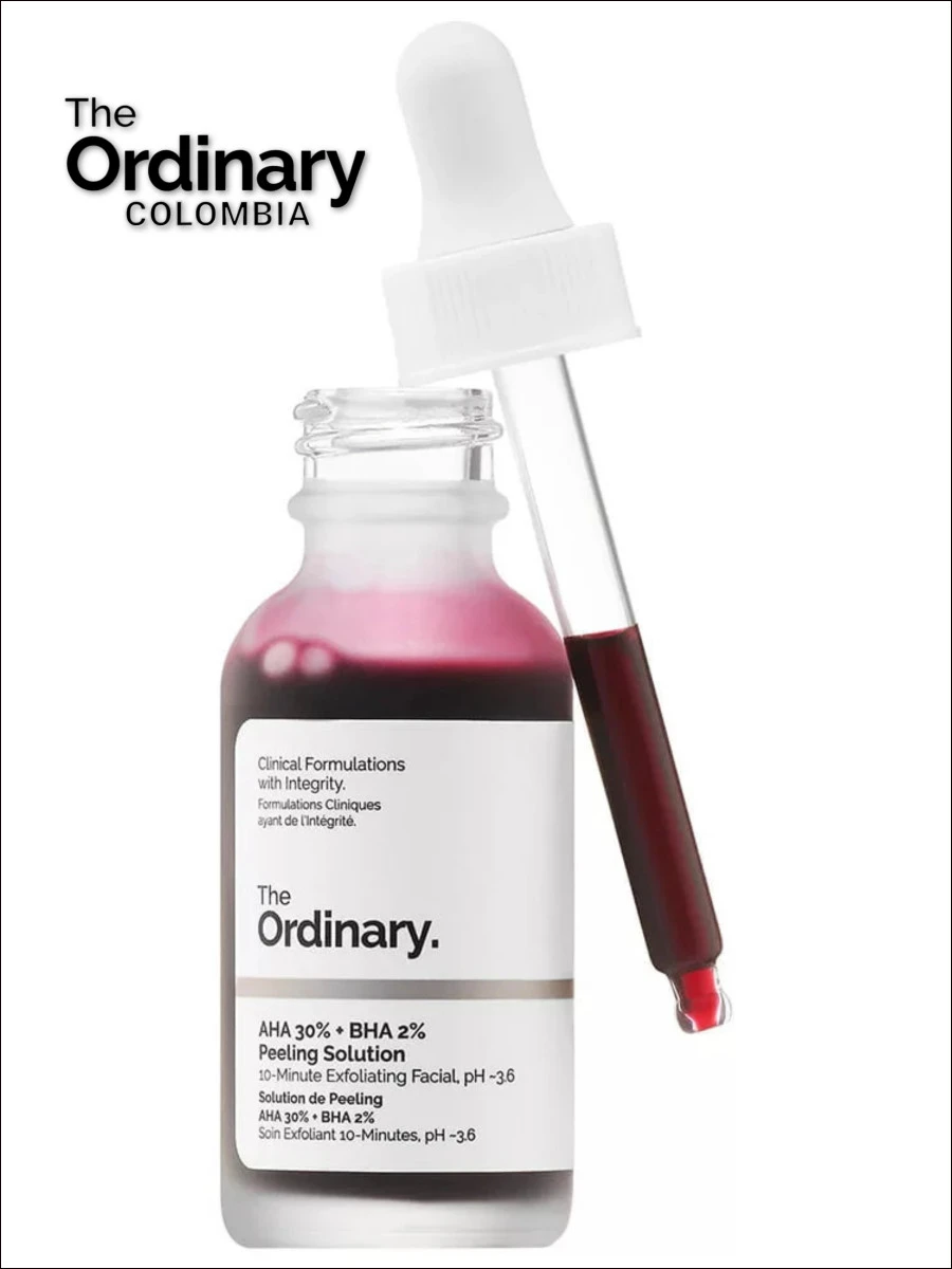 PEELING THE ORDINARY  AHA 30%