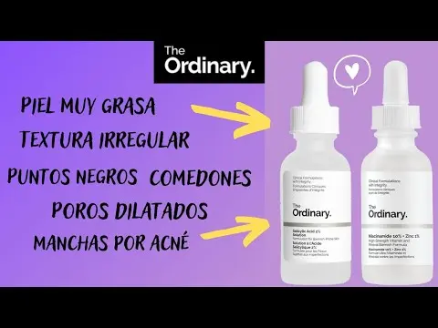 ELIMINA ACNE Y GRASA  SUPER KIT THE ORDINARY